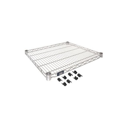 Global Equipment Nexel    S2130C Chrome Wire Shelf 30"W x 21"D 188576C